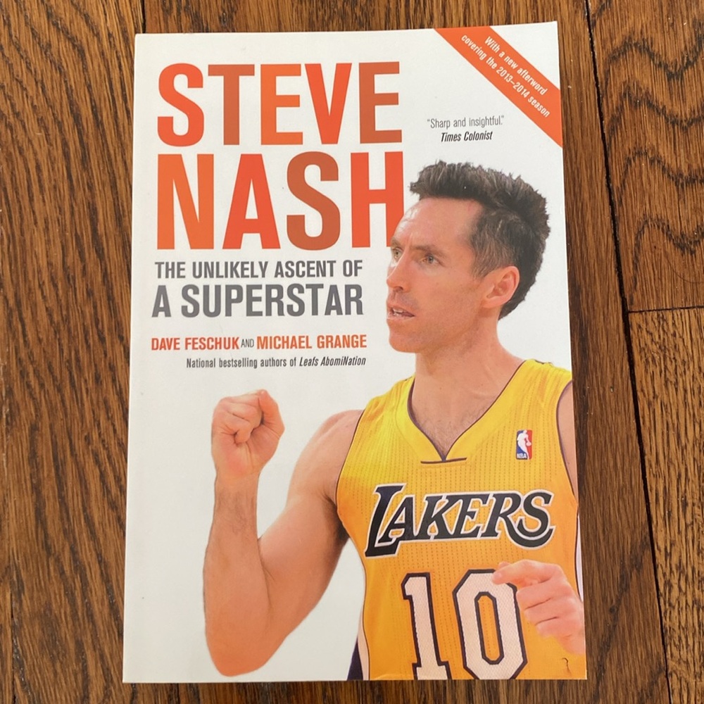 Steve Nash: The Unlikely Ascent of a Superstar book     nba basketball la lakers